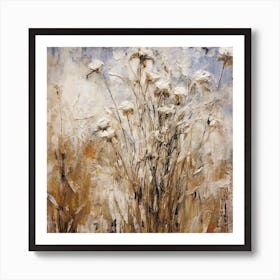 Dry Grasses Art Print