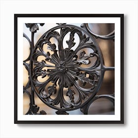 Wrought Iron Gate 1 Art Print