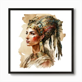 Egyptian Woman 6 Art Print