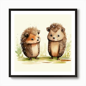 Hedgehogs Affiche