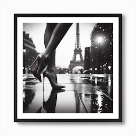 Paris Eiffel Tower 2 Art Print