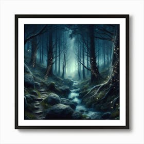 Fairy Forest Art Print