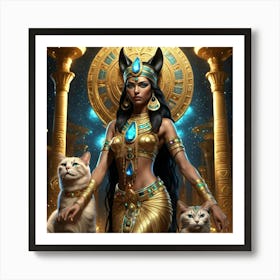 Egyptian Goddess 6 Art Print