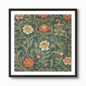 William Morris Wallpaper 4 Art Print