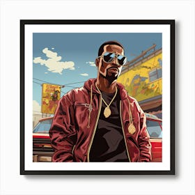 Grand Theft Auto Art Print