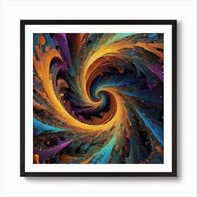 Abstract Painting 8 Art Print