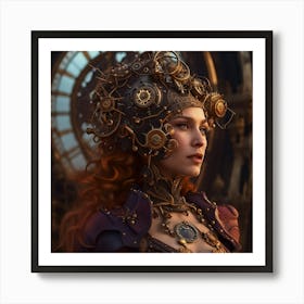 Steam powered sophistication Art Print