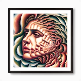 Psychedelic Art Art Print