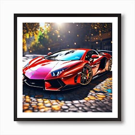 Lamborghini 185 Art Print