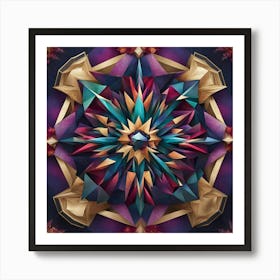 Geometric Mandala 2 Art Print