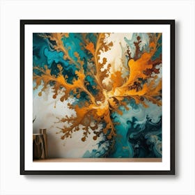 Abstract Painting 97 Art Print