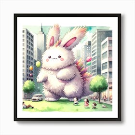 Afternoon play Art Print