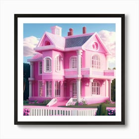 Barbie Dream House (104) Art Print