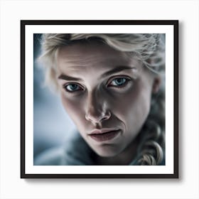 Queen of Ice Art Print