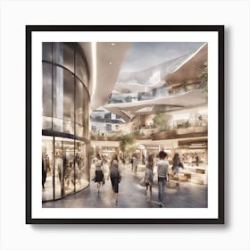 Sydney Mall Art Print