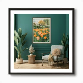 Keukenhof Gardens Netherlands Vintage Botanical Ar Nz3qjp4yqiwgugk3krvaqq Ay6vu6tvrwg9wtnjvfrydq Art Print