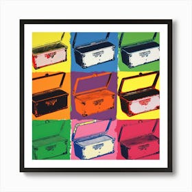 Box Pop Art 3 Art Print