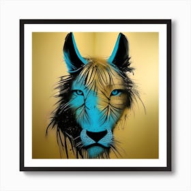 Animal Abstract Art Print