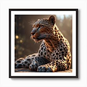 Leopard Art Print