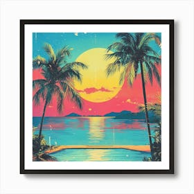 Retro Poster Art Print