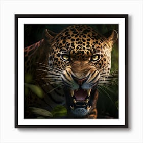 Jungle Tiger 1 Art Print