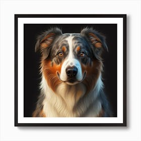 Australian Shepherd 3 Art Print