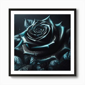 Black Rose 1 Art Print