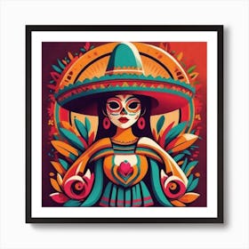 Day Of The Dead 49 Art Print