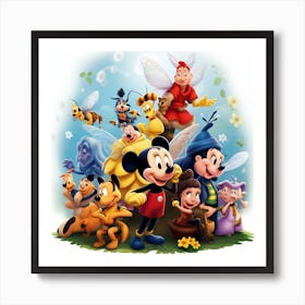 Mickey Mouse And Friends Poster