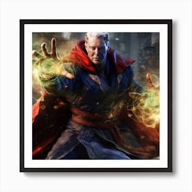 Armadiler Marvel Doctored Strange In Powerful Pose 7a6d1a72 E204 4088 83b9 874896196351 Ins 1 Art Print