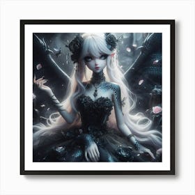 Gothic Fairy 6 Art Print