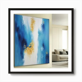 Leonardo Phoenix A Large Vibrant Piece Of Wall Art Possibly An 0 Art Print