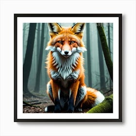 Red Fox 2 Art Print