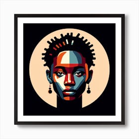 African Woman 8 Art Print