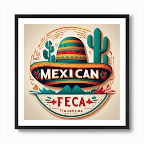 Mexican Feca Logo Art Print