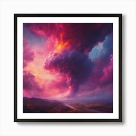 Storm Clouds In The Sky Art Print