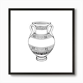 Greek Vase Art Print