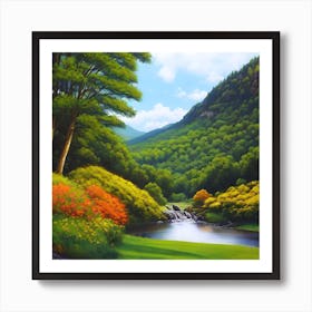 Mountain Stream 4 Art Print