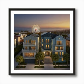 California Beach Art Print