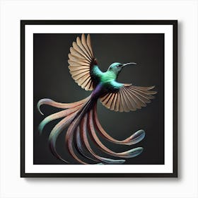 Hummingbird 34 Art Print