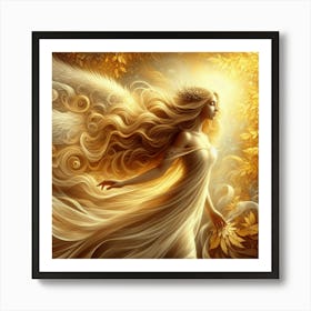 Angel Of The Sun 3 Art Print