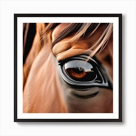 Eye Of A Horse 20 Art Print