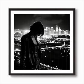 San Francisco At Night Art Print