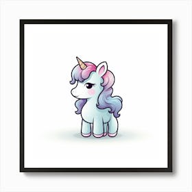 Cute Unicorn 315 Art Print