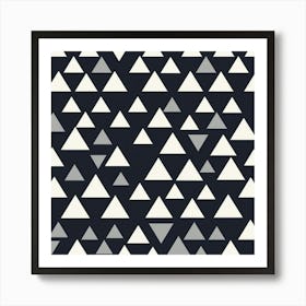 Triangles Art Print