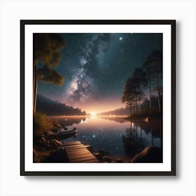 Starry Night Art Print