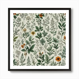 Botanical Print 3 Art Print