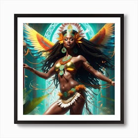 Egyptian Goddess Art Print