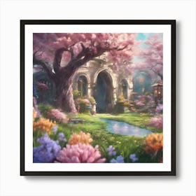 Cherry Blossoms 2 Art Print