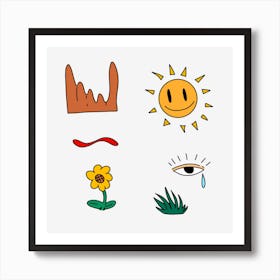 'Sunshine' Art Print